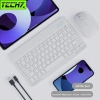 Bàn phím chuột Bluetooth BL10 mỏng, pin sạc, chống ồn cho điện thoại PC - 115k