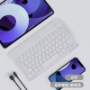 Bàn phím chuột Bluetooth BL10 mỏng, pin sạc, chống ồn cho điện thoại PC - 115k 10