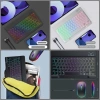 Bàn Phím Chuột Bluetooth BL30 LED RGB Siêu Mỏng, Pin Sạc, Gõ Êm, Dùng PC Laptop Điện Thoại - Giá 140.000 VND 9