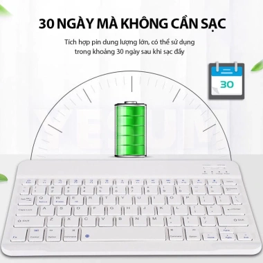 Bàn phím & chuột Bluetooth đa năng, kết nối điện thoại, PC, tablet - Giá sỉ 119.000đ 8