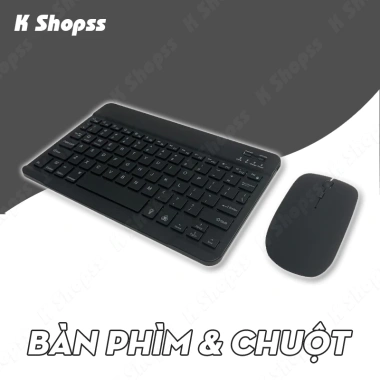 Bàn phím & chuột Bluetooth đa năng, kết nối điện thoại, PC, tablet - Giá sỉ 119.000đ 10