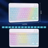 Bàn phím & chuột Bluetooth không dây đèn LED cho OPPO Pad Neo 11.4, Air 2, Tablet Android 6