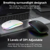 Bàn phím & chuột Bluetooth không dây đèn LED cho OPPO Pad Neo 11.4, Air 2, Tablet Android 7