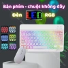 Bàn phím & chuột Bluetooth không dây đèn LED, phù hợp iPad Android - 95.000₫