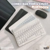 Bàn phím & Chuột Bluetooth mỏng nhẹ cho Tablet Pro 11, Air 4, Gen 5-9, Laptop, Smartphone - 39.000₫