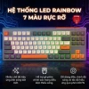 Bàn phím Chuột Bluetooth Ziyou M87 LED đa năng, chơi game, làm việc, chỉ 489.000₫ 7
