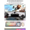 Bàn phím & chuột gaming K820 XUNFOX LED 7 màu, nút chỉnh âm, gõ êm - giá 319.000₫ 2