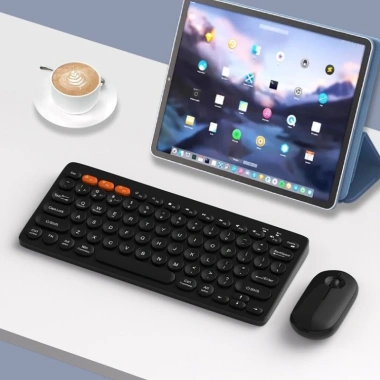 Bàn Phím & Chuột Không Dây Bluetooth 5.0 USB 2.4G K902 – Dùng chung 1 USB, tương thích Laptop, PC, Tablet, Điện Thoại – 190.000đ