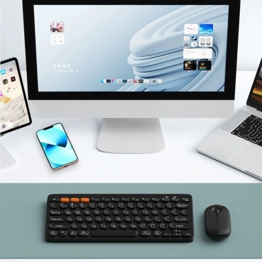Bàn Phím & Chuột Không Dây Bluetooth 5.0 USB 2.4G K902 – Dùng chung 1 USB, tương thích Laptop, PC, Tablet, Điện Thoại – 190.000đ 7
