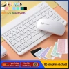 Bàn phím chuột không dây Bluetooth mini 10 inch, bộ đồ máy tính, giao hàng ngay - Giá 58,999 VND