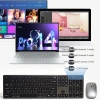 Bàn phím chuột không dây Fullsize H869 pin sạc TypeC, Bluetooth 5.2, 3.0, USB, 2.4G - Giá chỉ 550.000₫ 7