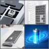 Bàn phím chuột không dây Fullsize H869 pin sạc TypeC, Bluetooth 5.2, 3.0, USB, 2.4G - Giá chỉ 550.000₫ 9