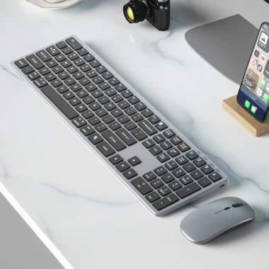 Bàn Phím Chuột Không Dây Fullsize H869 Pin Sạc Type‑C, Bluetooth 5.2/3.0, USB 2.4G, Kết Nối 4 Thiết Bị, Chống Ồn – 460k 2 Bàn Phím Chuột Không Dây Fullsize H869 Pin Sạc Type‑C, Bluetooth 5.2/3.0, USB 2.4G, Kết Nối 4 Thiết Bị, Chống Ồn – 460k 2