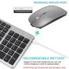 Bàn phím chuột không dây K835 pin sạc, Bluetooth 5.0/3.0 + 2.4G USB, chỉ 480.000₫ 5