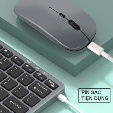 Bàn phím chuột không dây Mini W616 Bluetooth 5.0/3.0 USB 2.4G Silent, PC Laptop & Điện thoại – Giá 295.000₫