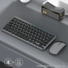 Bàn phím chuột không dây mini W909 pin sạc, đa kết nối Bluetooth 5.0/3.0 + USB 2.4G, giá 390.000₫ 10