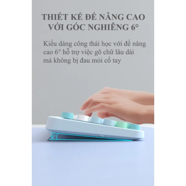 Bàn phím & chuột không dây MOFII Hello Bear USB 2.4G - Thiết kế gấu dễ thương, chính hãng, giảm còn 385.000₫ 5
