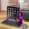 Bàn phím chuột không dây W609 - Bluetooth 5.0, USB 2.4G, khe để điện thoại & tablet, Pin sạc Type-C, giảm còn 420.000₫ 2