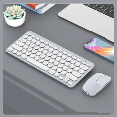 Bàn phím chuột không dây W909 pin sạc, Bluetooth 5.0/USB 2.4G, giá 390.000₫ PC Laptop