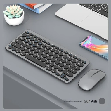 Bàn phím chuột không dây W909 pin sạc, Bluetooth 5.0/USB 2.4G, giá 390.000₫ PC Laptop