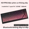Bàn phím cơ AK82 2.4G/BT, có dây 87 phím Hot-swap, pin 5.000mAh RGB, 499.500 VND 8
