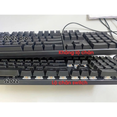 Bàn phím cơ AULA S2.022 PRO Gaming Full Size Blue Switch LED đa chế độ Giá rẻ 419.000 VND Chính hãng 6 Bàn phím cơ AULA S2.022 PRO Gaming Full Size Blue Switch LED đa chế độ Giá rẻ 419.000 VND Chính hãng 6