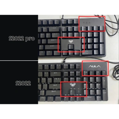 Bàn phím cơ AULA S2.022 PRO Gaming Full Size Blue Switch LED đa chế độ Giá rẻ 419.000 VND Chính hãng