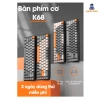 Bàn Phím Cơ Bluetooth Không Dây K68BT Red Switch Hotswap - Kết Nối PC, Phone, Tablet, Giá Ưu Đãi 462k