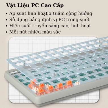Bàn Phím Cơ Bluetooth LANGTU GK85 - Không Dây, 3 Chế Độ Kết Nối, Đèn LED D01, Giá Ưu Đãi 689.000 VND