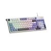 Bàn phím có dây K81 giả cơ gaming – Đèn LED 7 màu, núm xoay và nút vặn âm lượng, 149k 10