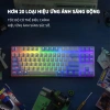 Bàn phím cơ gaming không dây Bluetooth ONIKUMA 87 phím Blue Red RGB PC/Laptop - Giá 569k 4