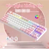 Bàn phím cơ gaming không dây Bluetooth ONIKUMA 87 phím Blue Red RGB PC/Laptop - Giá 569k 9