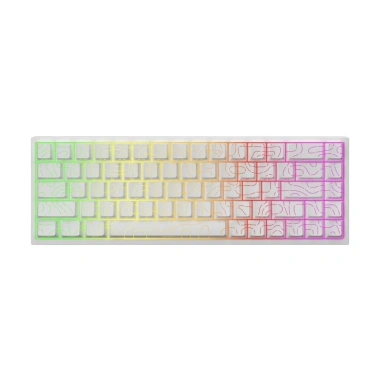 Bàn phím cơ K68 Bluetooth không dây - Hotswap 5 pin, pin sạc, LEG RGB, APP Marco - 529.000₫ 8