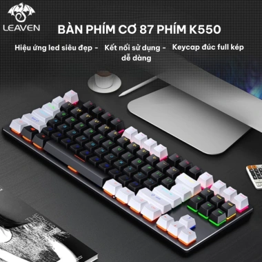 Bàn Phím Cơ K68BT Bluetooth Red Switch Hotswap - Gõ Cực Đã, Không Dây, PC/ĐT/Tablet, 543.420₫