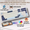 Bàn Phím Cơ Không Dây K8BT BT5.0 Hotswap Red Switch LED Gõ Êm Lót Foam Giá 881k