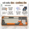 Bàn Phím Cơ Không Dây K8BT BT5.0 Hotswap Red Switch LED Gõ Êm Lót Foam Giá 881k 7