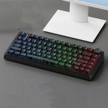 Bàn phím cơ không dây RS01 3 mode Dành cho văn phòng và game, hoàn tiền 100%