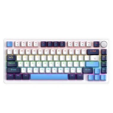 Bàn phím cơ không dây RS01 3 mode Dành cho văn phòng và game, hoàn tiền 100%