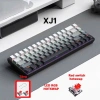 Bàn phím cơ không dây RS01 3 mode Dành cho văn phòng và game, hoàn tiền 100% 10