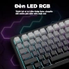 Bàn phím cơ Onikuma K81 không dây 2.4G Bluetooth, LED RGB, 3 chế độ, 5 pin hotswap, sạc pin - Giá chỉ 499.000₫ 2