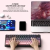 Bàn phím cơ Onikuma K81 không dây 2.4G Bluetooth, LED RGB, 3 chế độ, 5 pin hotswap, sạc pin - Giá chỉ 499.000₫ 6