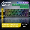 Bàn Phím Cơ Shark X68 HE - Polling 8KHz, LED RGB, Mạch Xuôi, Giá 1.090.000₫ 10