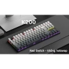 Bàn phím cơ Tiroshi mini rút gọn LED Rainbow, dùng cho laptop và PC, chỉ 288.999đ