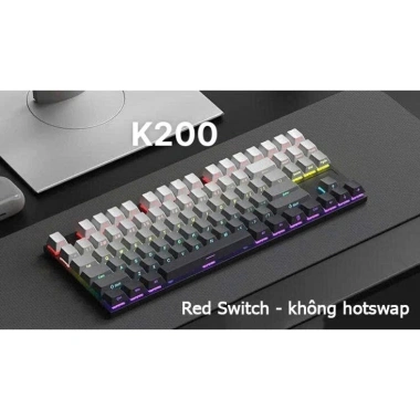 Bàn phím cơ Tiroshi mini rút gọn LED Rainbow, dùng cho laptop và PC, chỉ 288.999đ