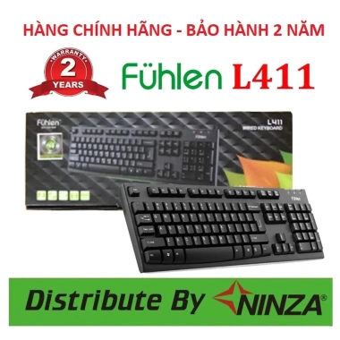 Bàn Phím Fuhlen L500s L411 L411W, Chuột L102, Hãng Ninza, Bảo Hành 2 Năm, 130k