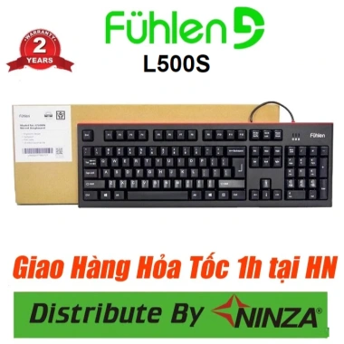 Bàn Phím Fuhlen L500s L411 L411W, Chuột L102, Hãng Ninza, Bảo Hành 2 Năm, 130k