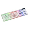 Bàn phím gaming giả cơ PANTSAN PK100 trắng có dây, nút tròn, LED 7 màu thiết kế cực đẹp 9