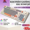 Bàn Phím Gaming LED ZiyouLang K82 Phím Êm Giảm Ồn Núm Xoay Cao Cấp