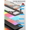 Bàn Phím Gaming LED ZiyouLang K82 Phím Êm Giảm Ồn Núm Xoay Cao Cấp 4