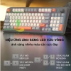 Bàn phím gaming XUNFOX K82/K10/K820 có dây công thái học LED Rainbow - Giá 219.000đ 3